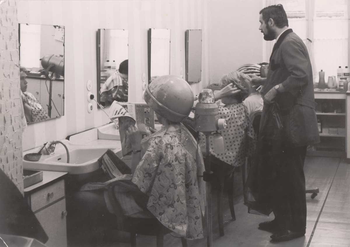 Unser Salon im Jahr 1968